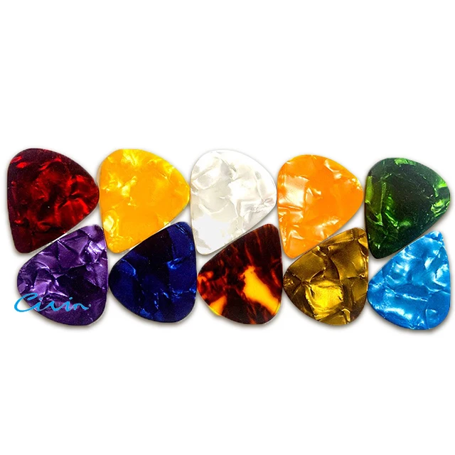 Wholesales Price 0.71mm Thickness Plastic Celluloid Guitar Picks