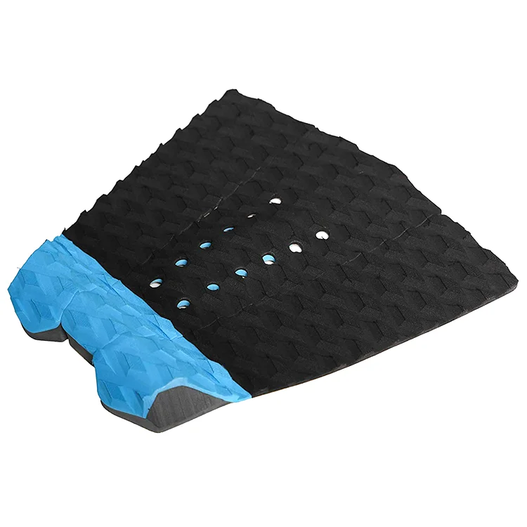 Factory price OEM grip pads Eva foam sup surfboard deck surf traction pad with kicker for long board and paddleboards