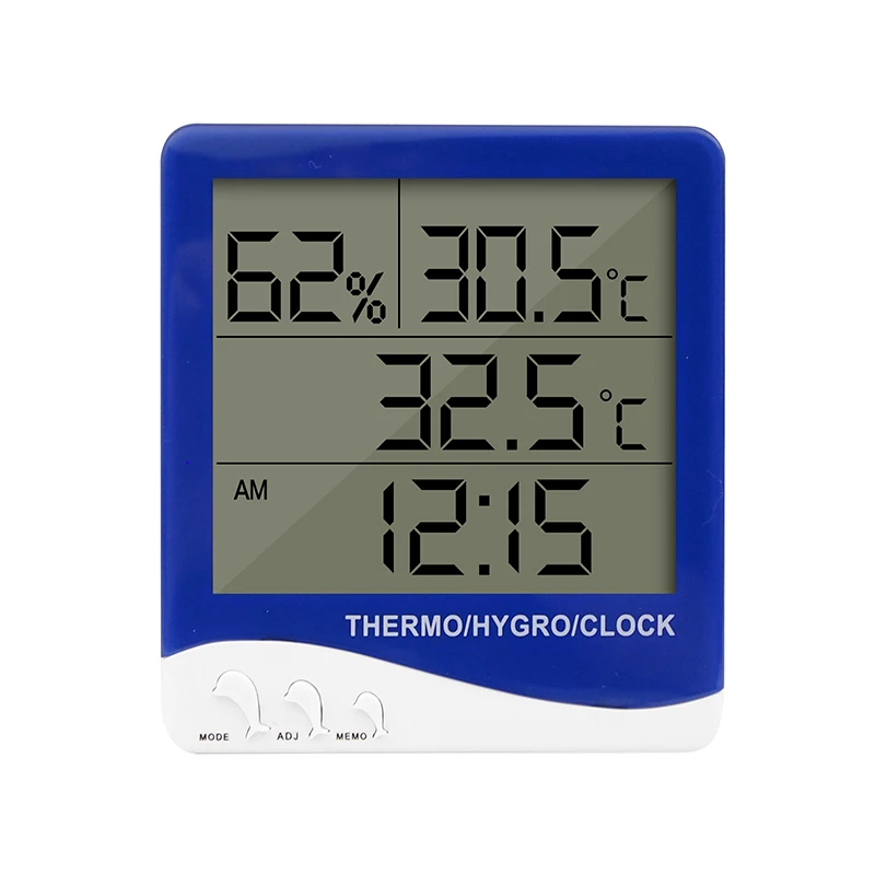 S-WS06A Outdoor Temperature Humidity Weather Household Wall Clock With Thermometer Room Temperature Humidity Wall Sensor