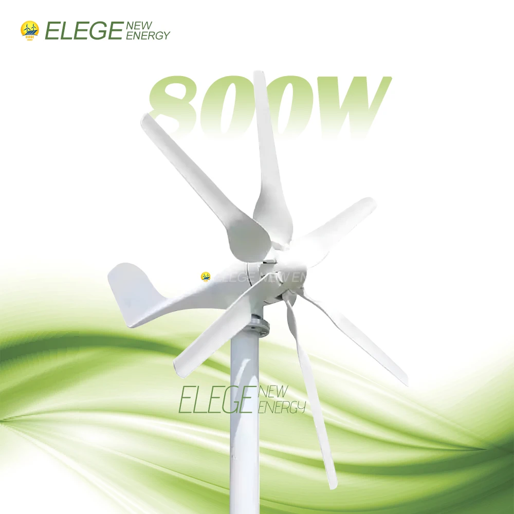ELEGE Popular product wholesale price 800w wind turbine 24V 48V home wind turbine 500w 800w wind generator