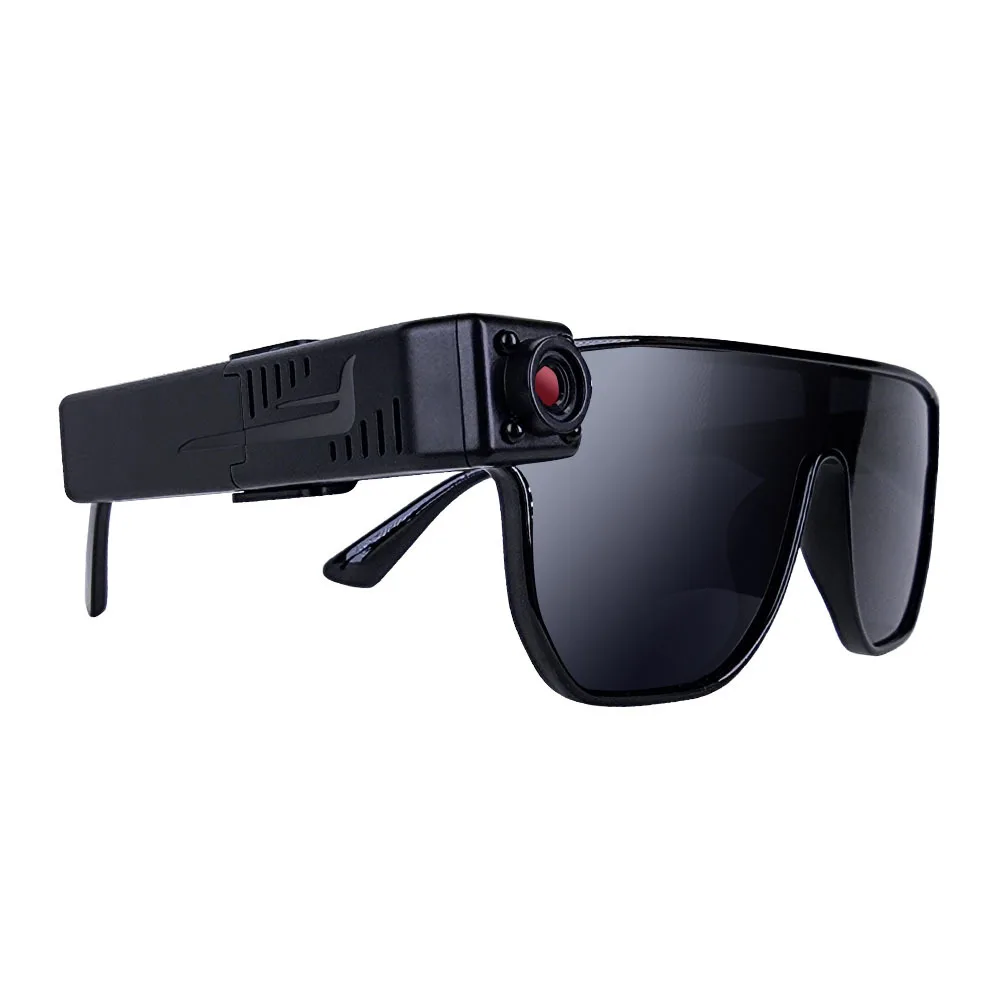 Mobile phone human visual video wifi first person perspective night vision IP camera on Glasses Legs