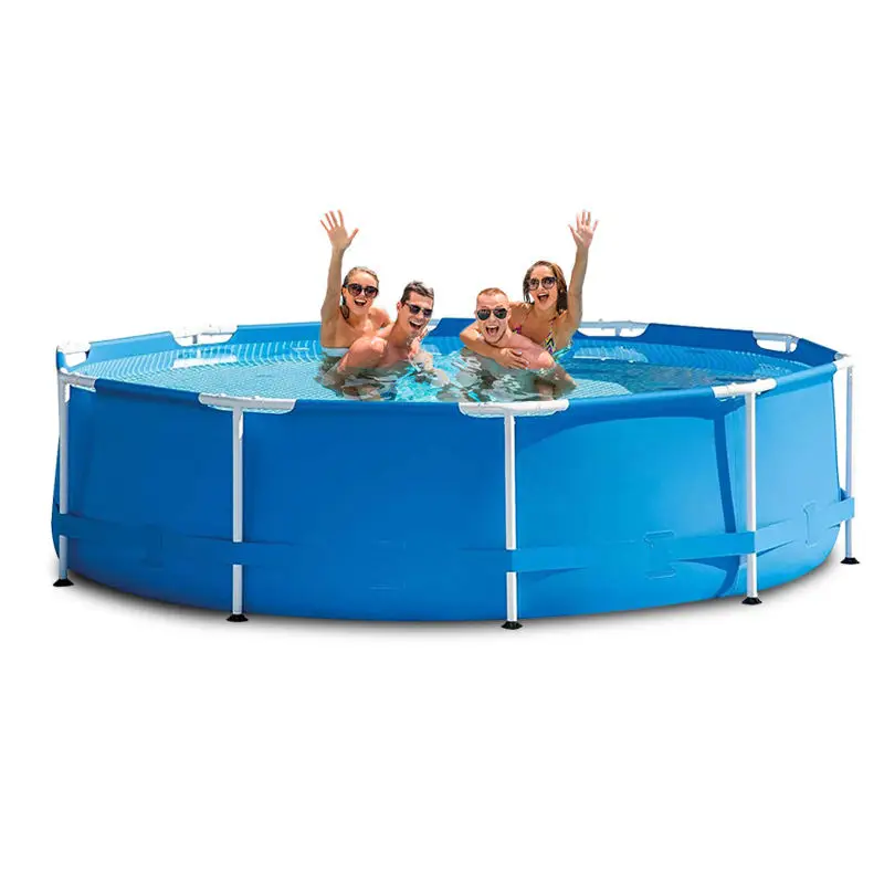 Hot Sale Metal Frame Pool Set Garden adult Pool Swimming Outdoor Durability Large Above Ground Round Swimming Pool