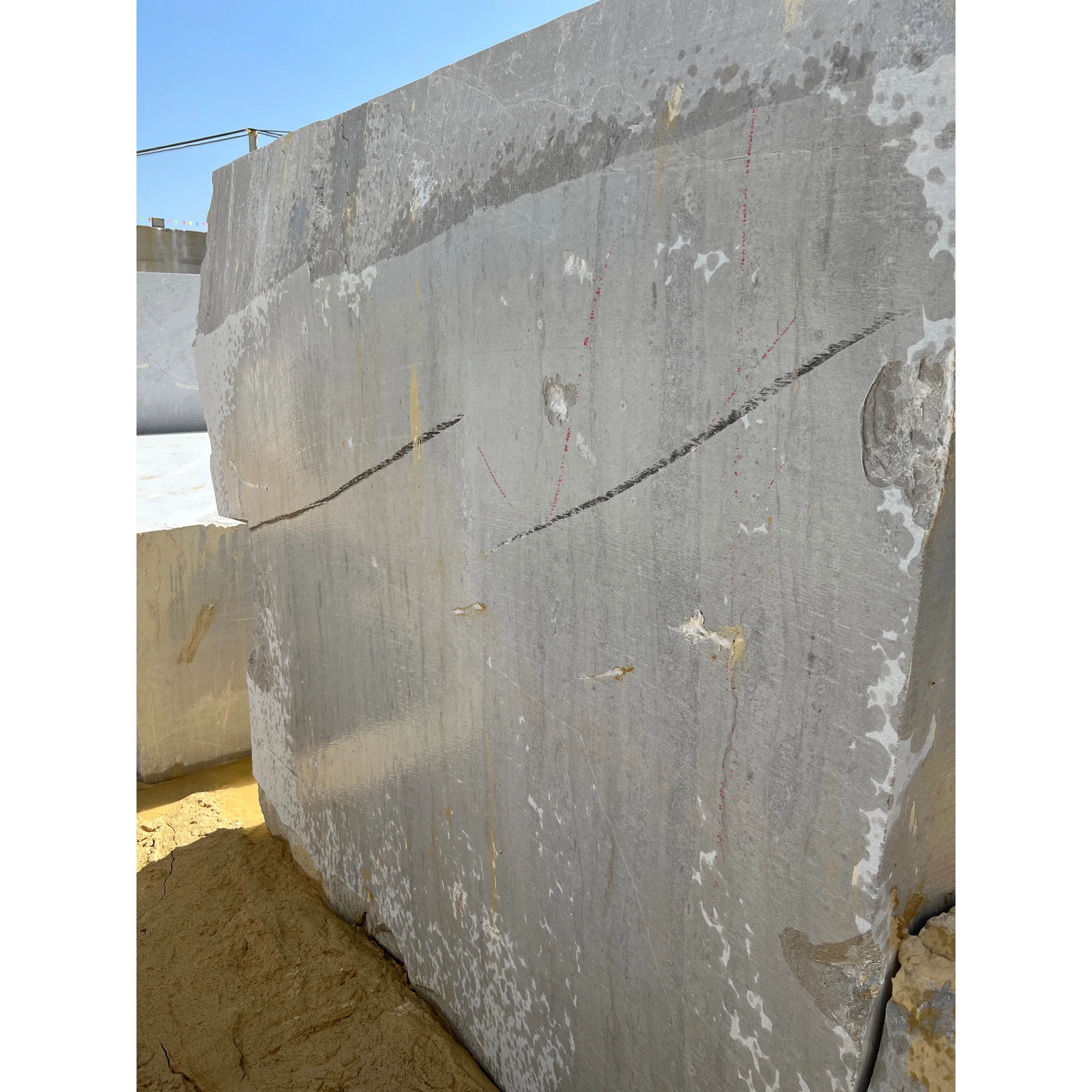 Special Hot Selling Jazz Grey Raw Marble Blocks Rough Block Marble Price Marble Block