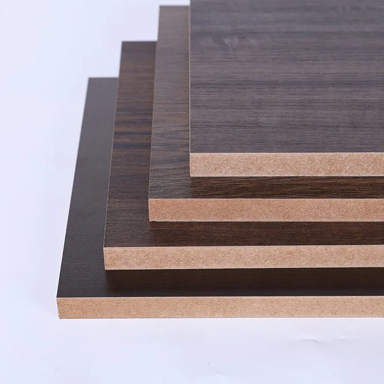 Wood Veneer 18mm Melamine Mdf Board Melamine Board Furniture Wardrobe Board E1