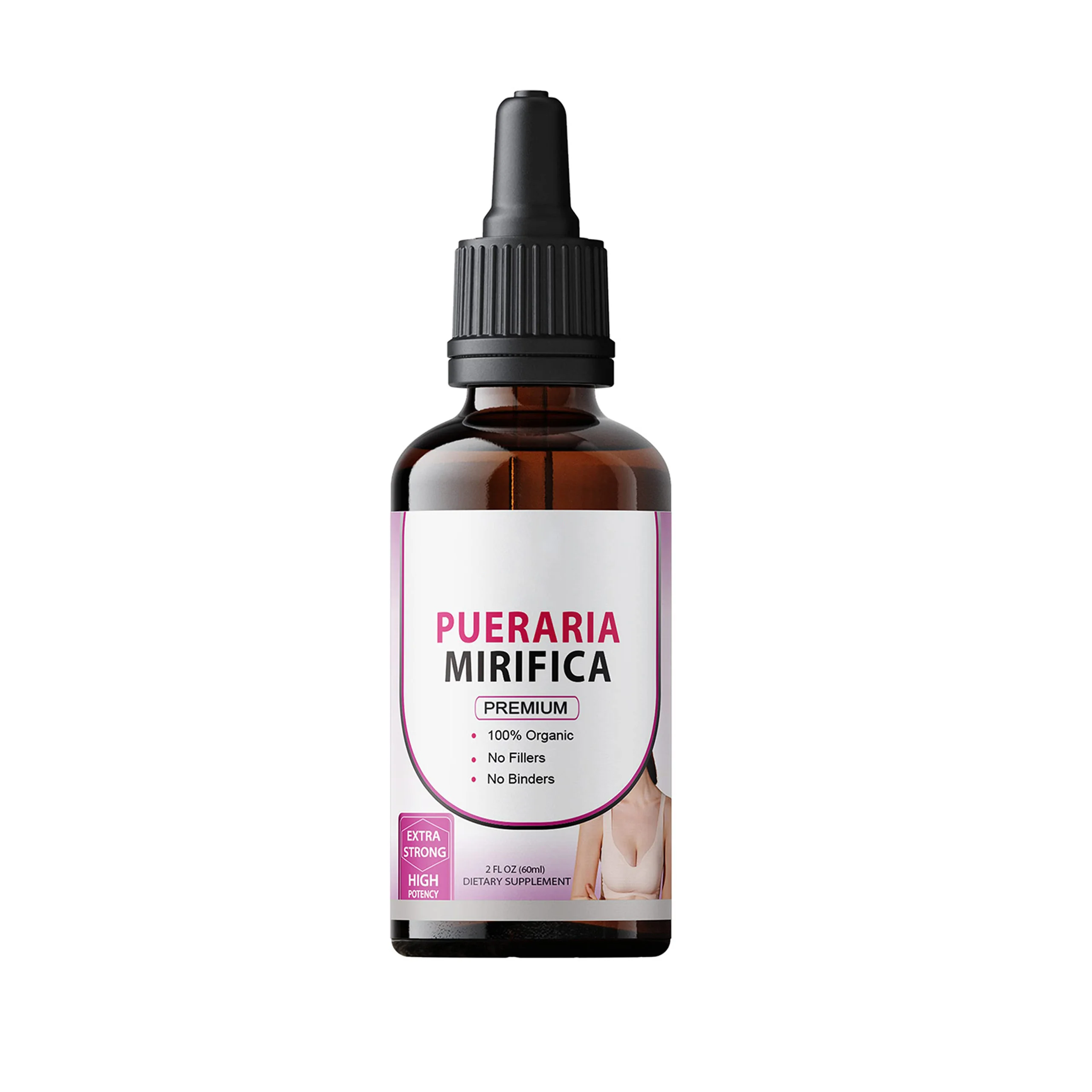 Капля Pueraria Mirifica для GMP сертифицированных безалкогольных трав жидкие капли