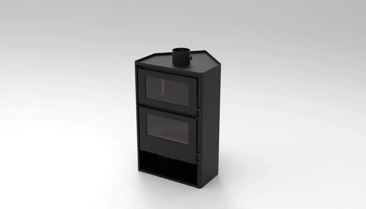 Oven Pirolitic Heater Heating Flammable Multifunctional Smokeless Steel Fire Cook Coal Burning Fireplace Chinese Factory