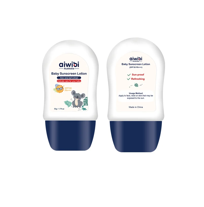 aiwibi  waterproof baby  sunscreen spf50 PA++ for oily skin in stock s