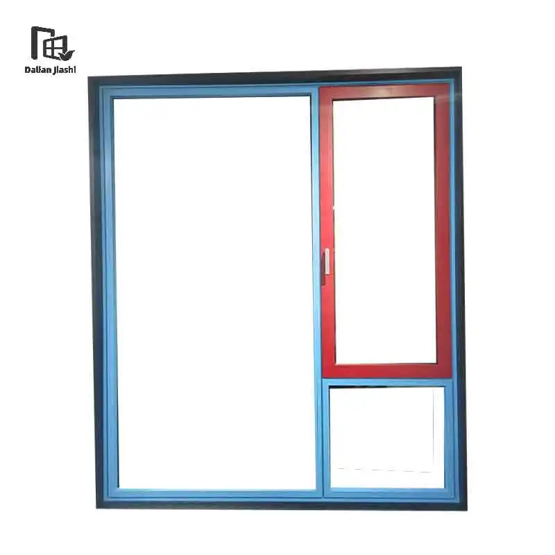 China Supplier Windows Manufacturer Soundproof Slide Window Aluminium Sliding Windows