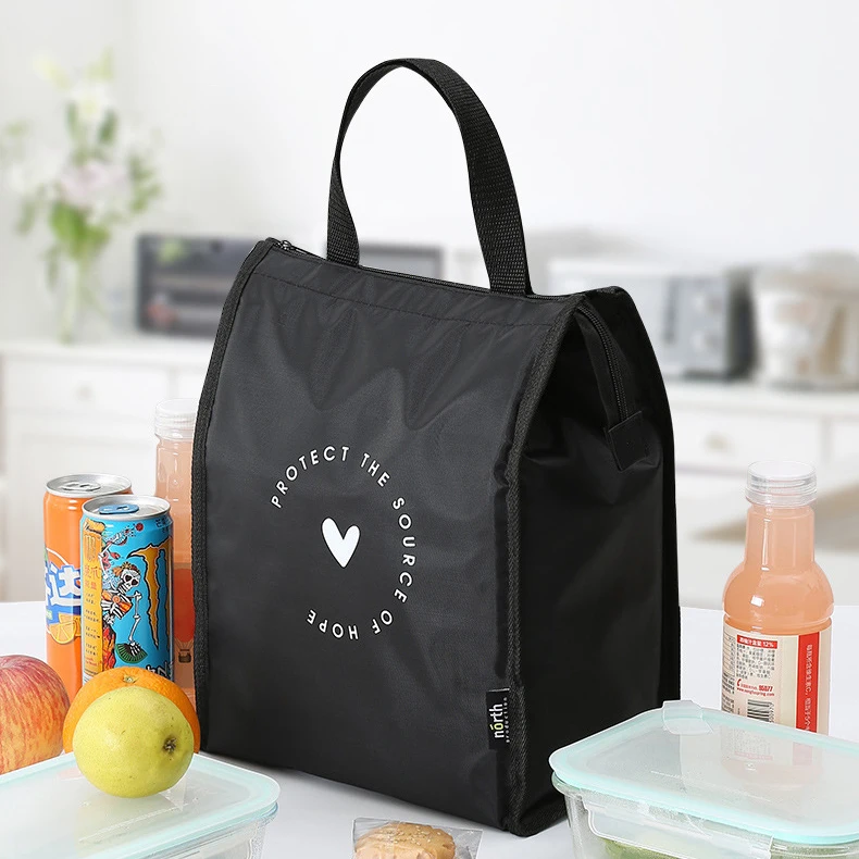 Wholesale Cheap Insulated Lunch Bags Large Capacity Takeaway Fresh Bags