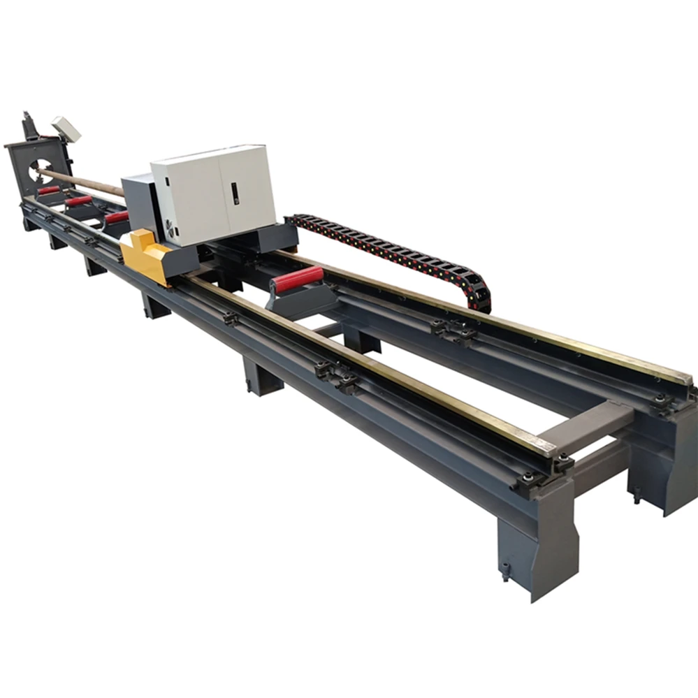 Автоматическая машина для плазменной резки CNC с подачей материала труб
