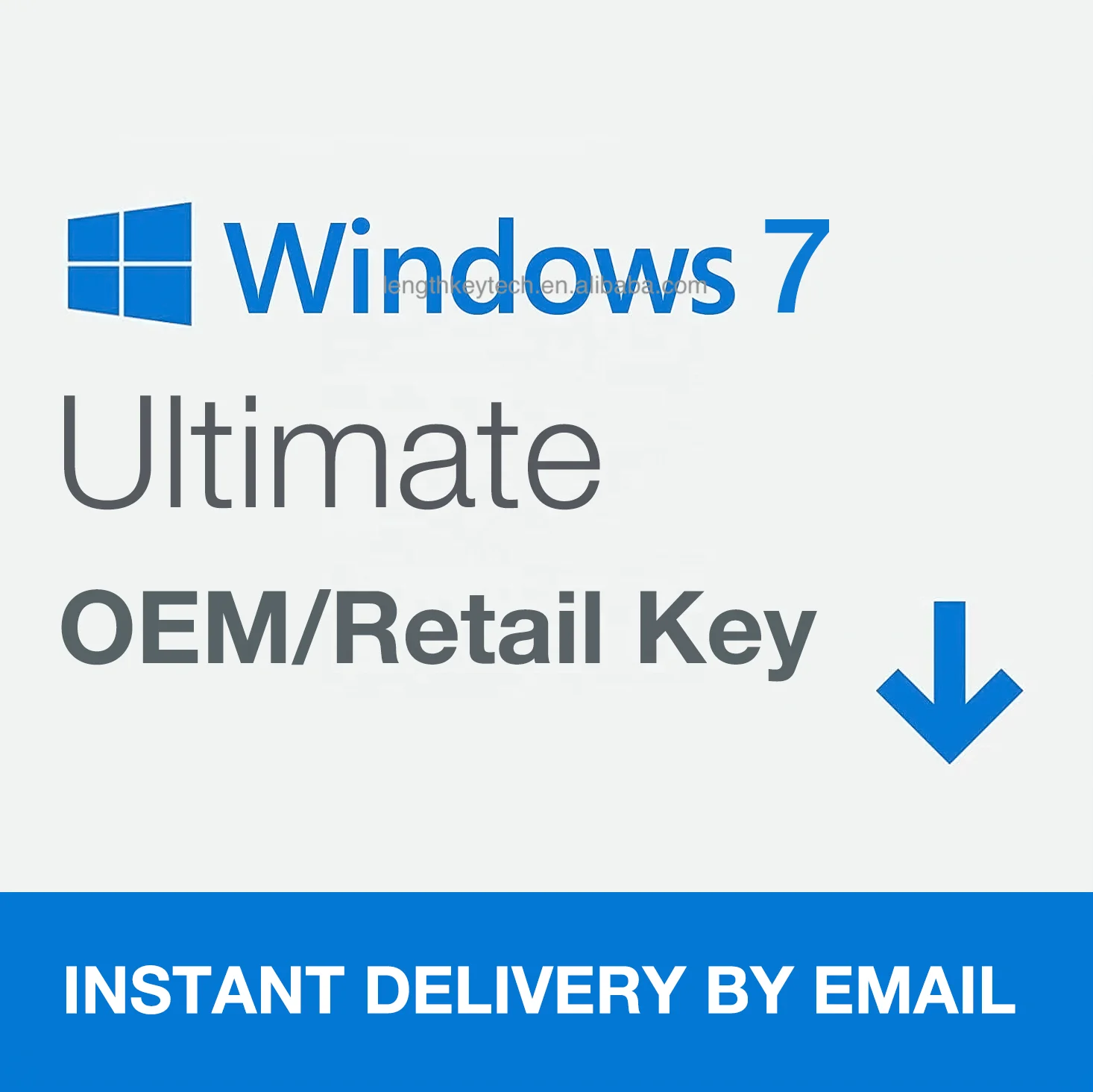 Online 24 hours Ready Stock Email Delivery Win 7 ultimate Key Windows 7  ultimate Digital Key 64bit/32 Bit Just Key Code