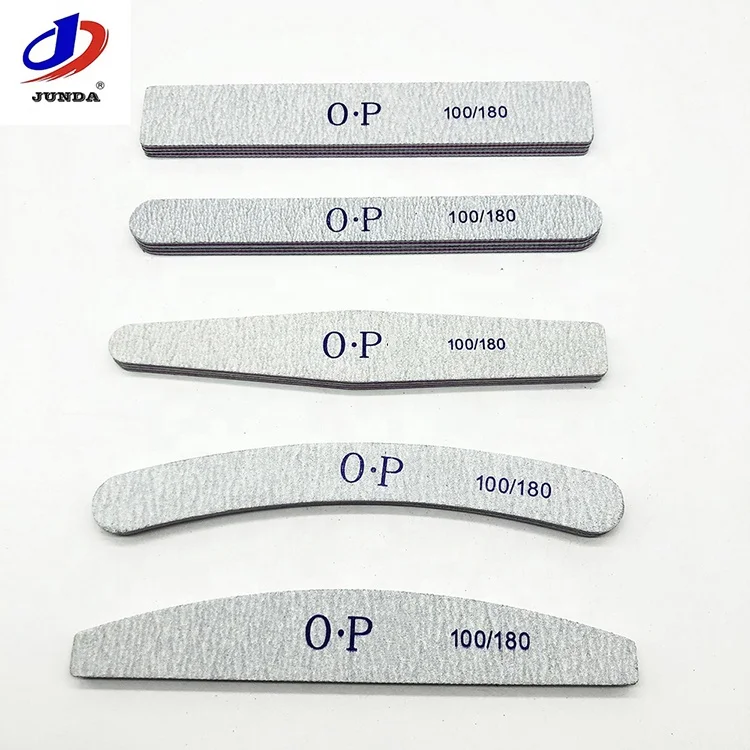 Professional Custom Printed Straight Zebra Nail File 100/180