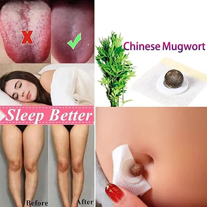 Traditional Chinese medicine health moxa umbilical cord patch slimming patch slimming tummy patch