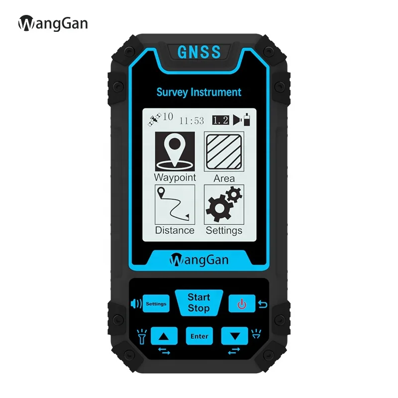GPS Survey Equipment High Accuracy GPS GNSS HandHeld Land Measurement Navigation GPS Land Meter locator Wanggan S8