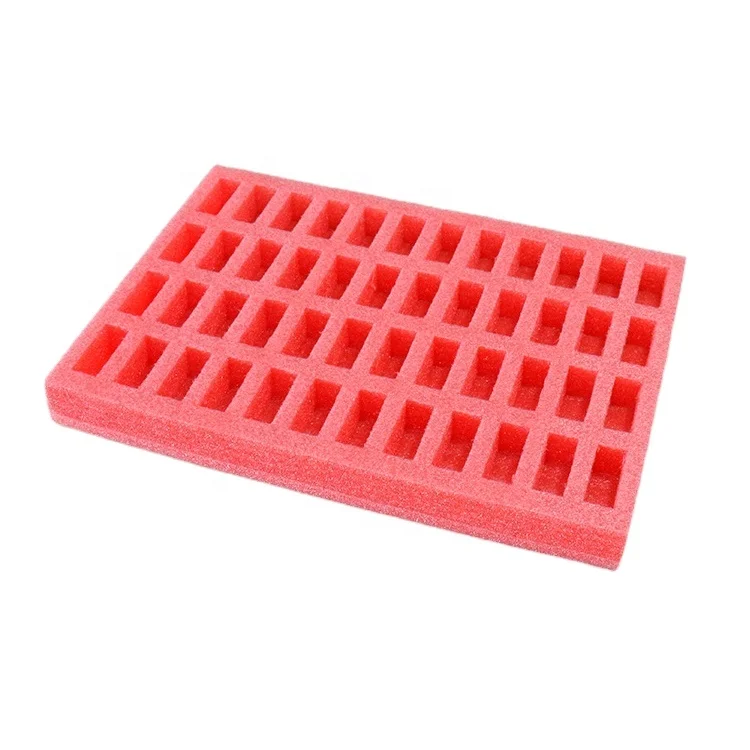 Custom Anti-Static Conductive foam EPE material cut foam packaging inserts pads sheets