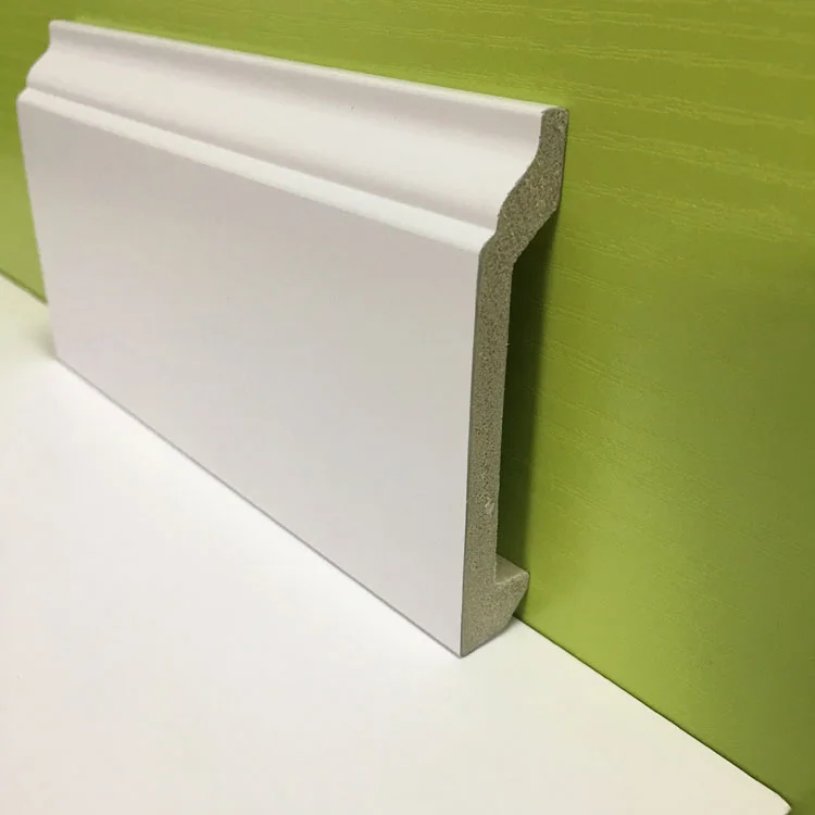 
Hot Sell Factory Wholesale Easy Clean Skirting Board Moulding 