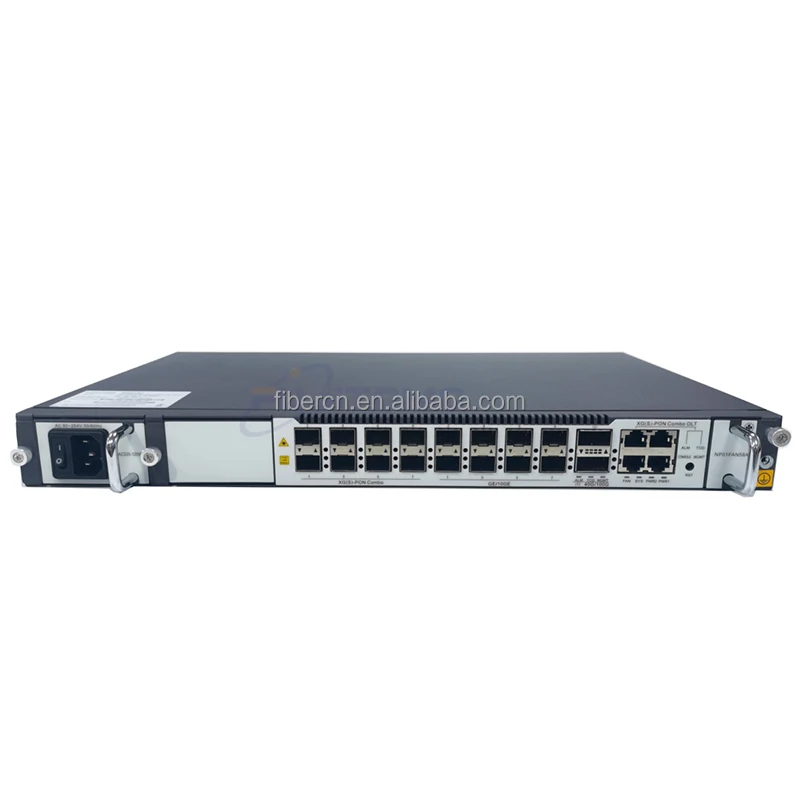 Fujtiomo XGSpon 8 port 1U XG(S)PON Combo 8 Port OLT  8*XG(S)-PON/GPON Combo port with 8* GE/10GE SFP + 2*100G QSFP28