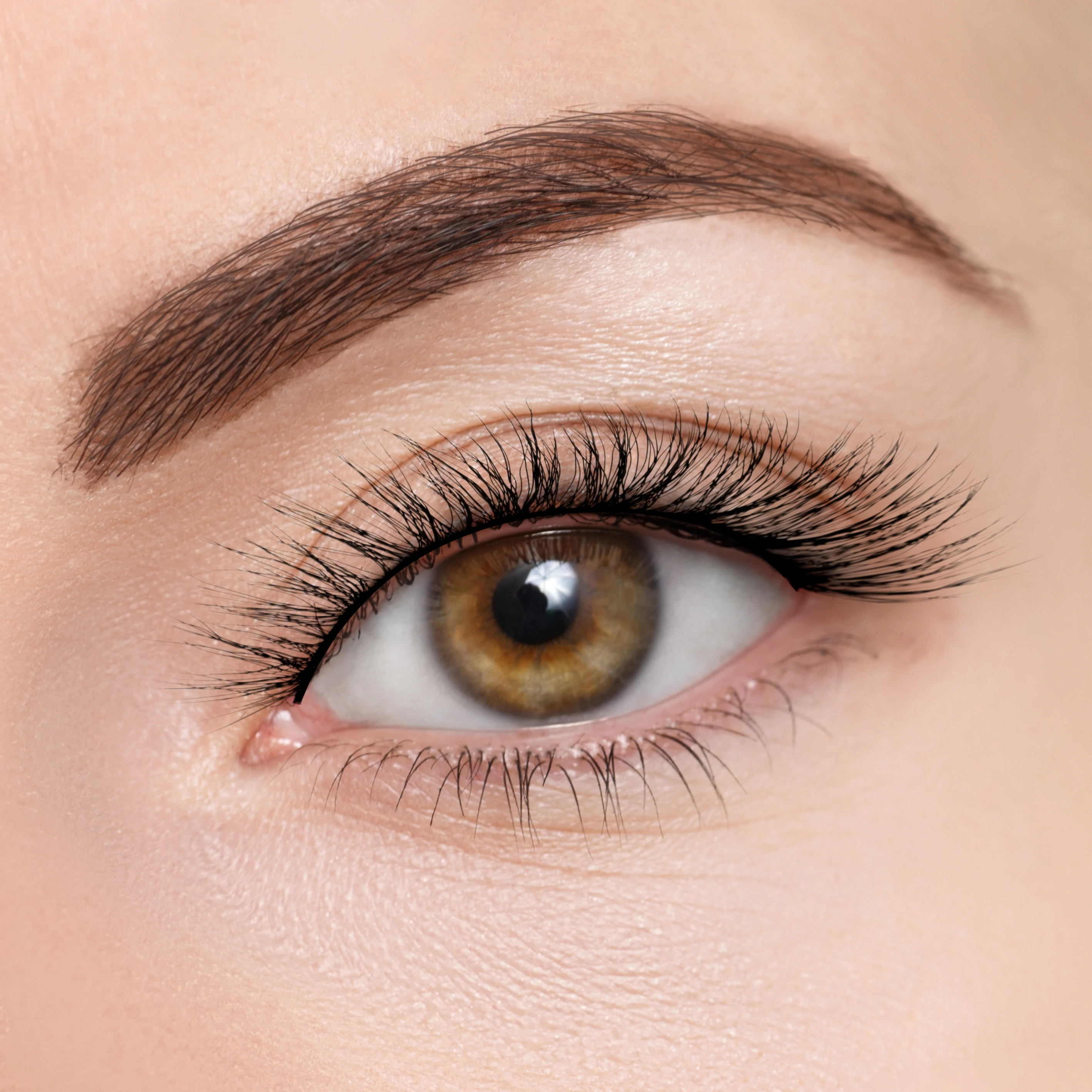 WorldBeauty private label party Top Quality wholesale faux mink eyediy glue-based lash 3D effect vegan diy glue-based lashes