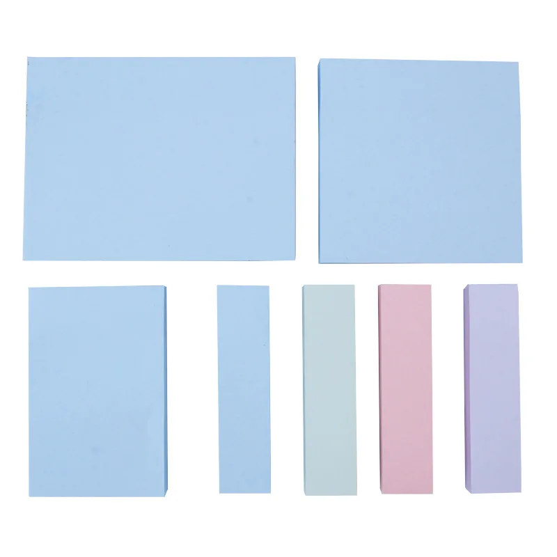 Self-adhesive Sticky Notes Business Office  Pads Post Notepads Back to School Supply Planner Notebook Index Tabs List