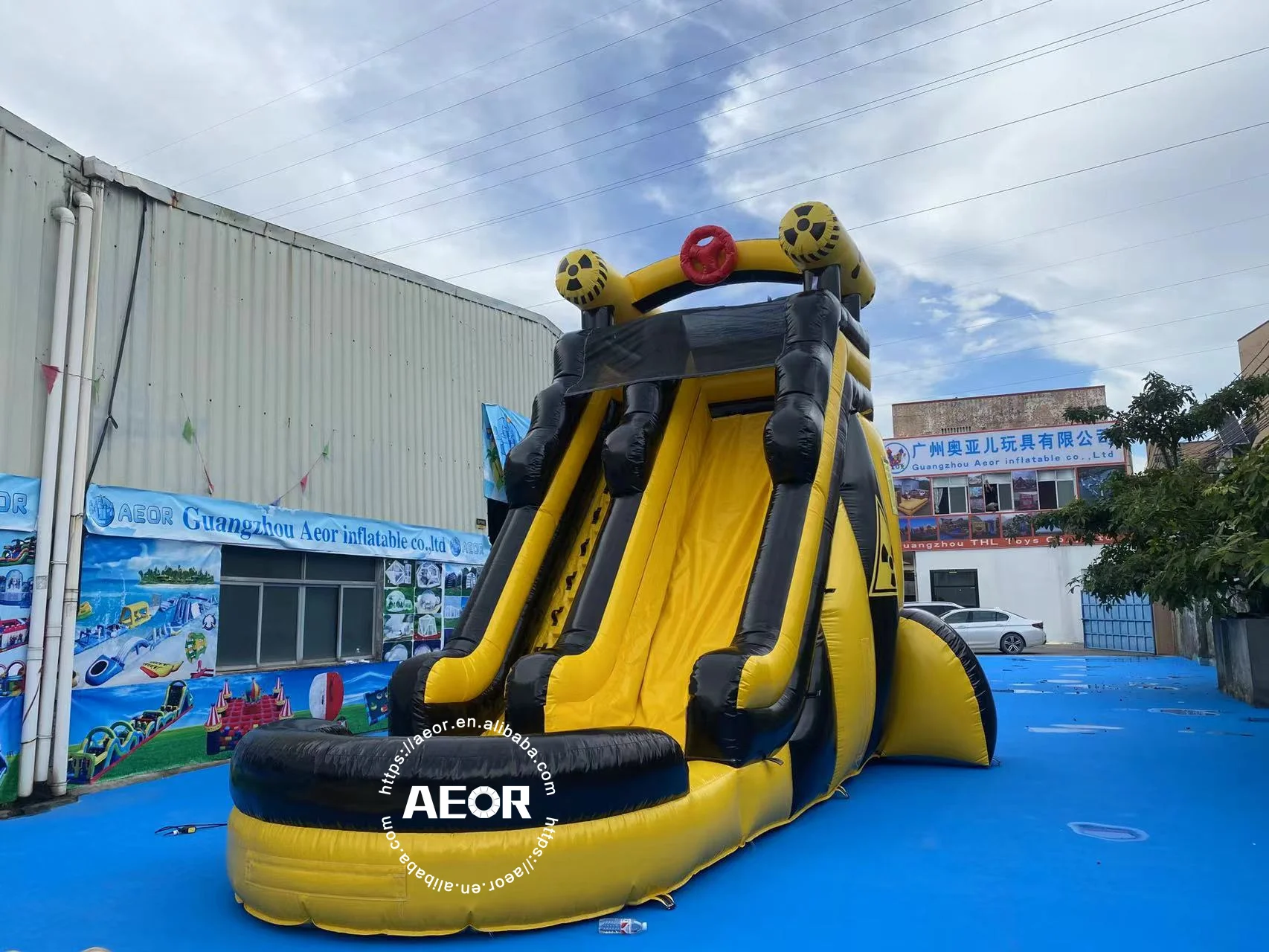Popular Design 23ft Cheap Inflatable Water Slides Commercial Water Slide Bouncy Castle Water Slide Inflatable