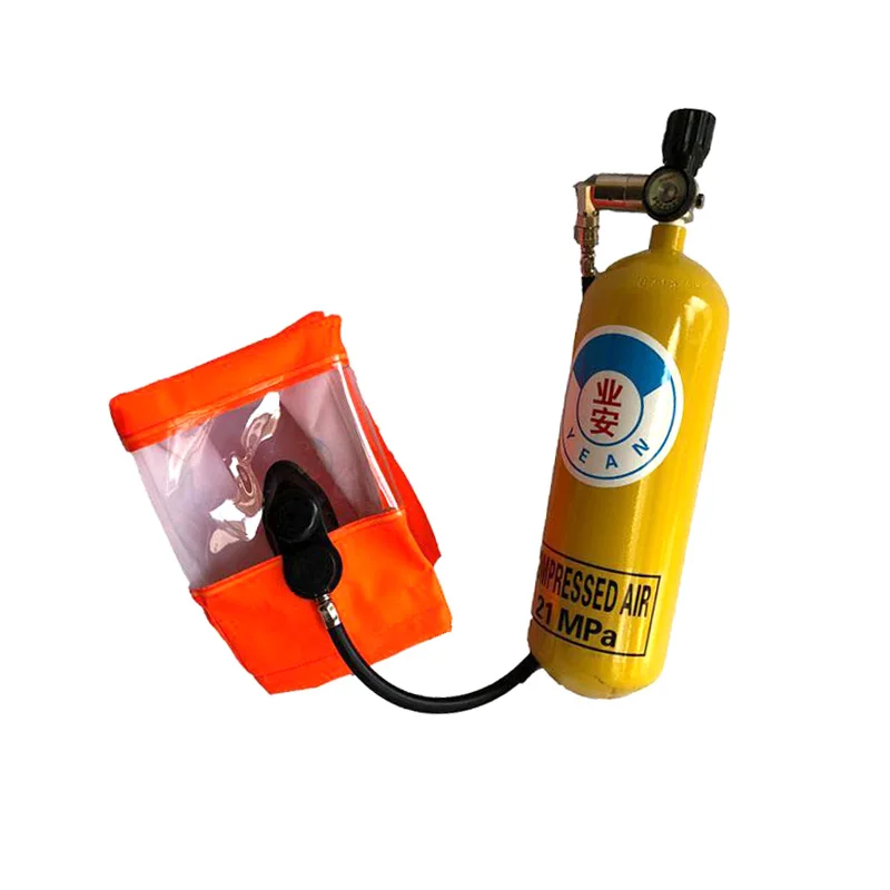 Firefighting safety Equipment Easy Operation EEBD hood Emergency Escape Breathing Device