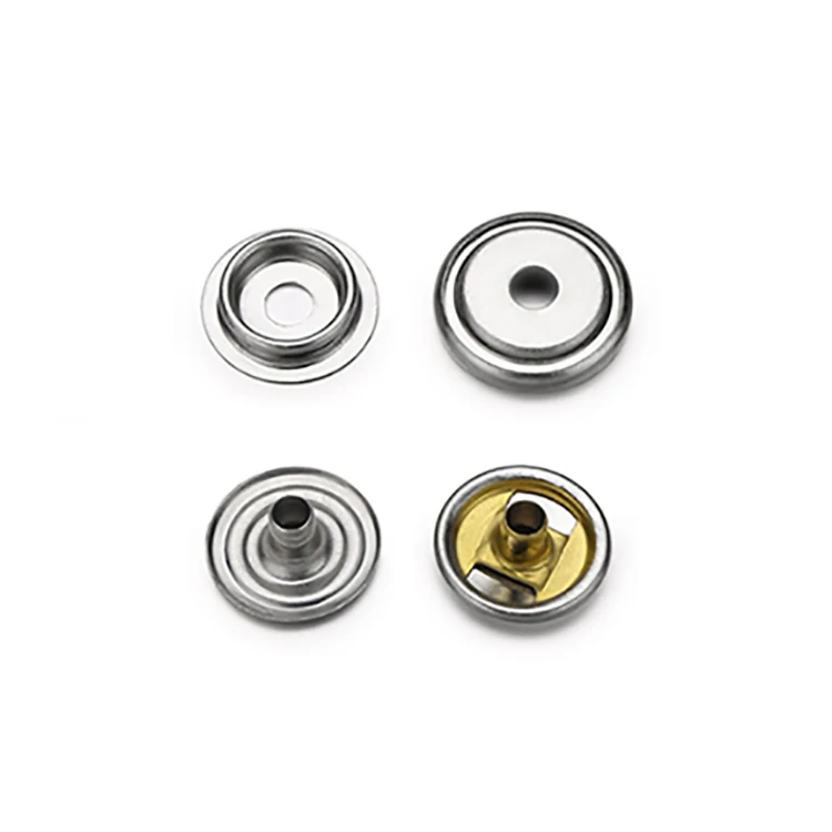 Wholesale 11.5mm sliver nickel bronze hidden snap button