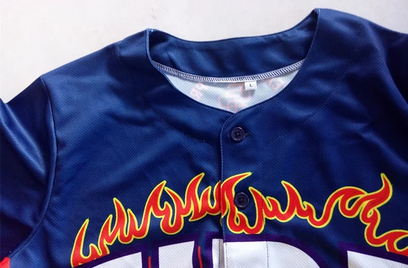 Wholesale V Neck Blank Camouflage Sublimation Custom Mens New York Baseball Team Jersey