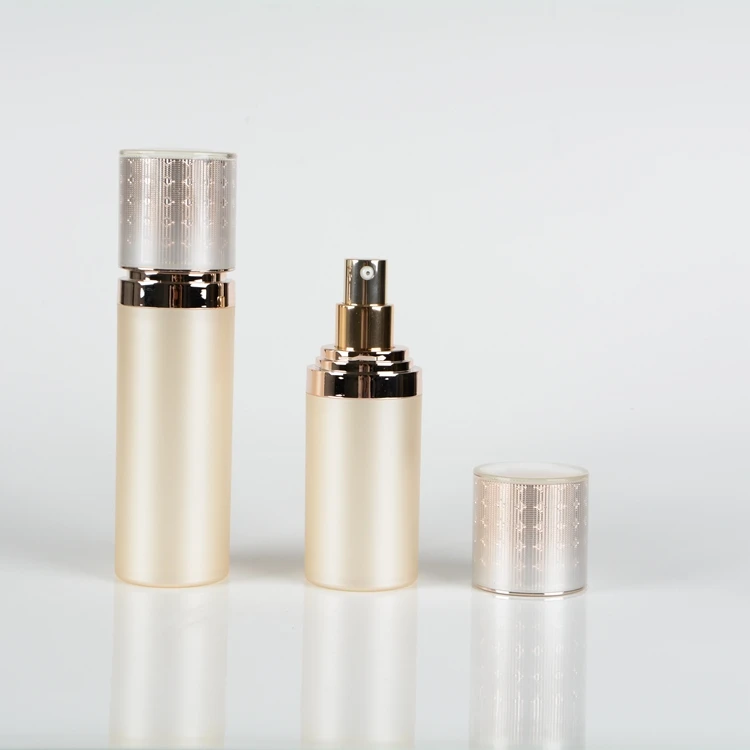 
Chinese cosmetic packaging acrylic 200ml airless bottle 50ml plastic jars 