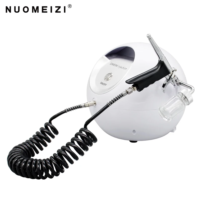 Oxygen Therapy Skin Moisturizing Jet Peel Injector Facial Oxygen Spray Gun Mini Water Oxygen Spray Injection Instrument