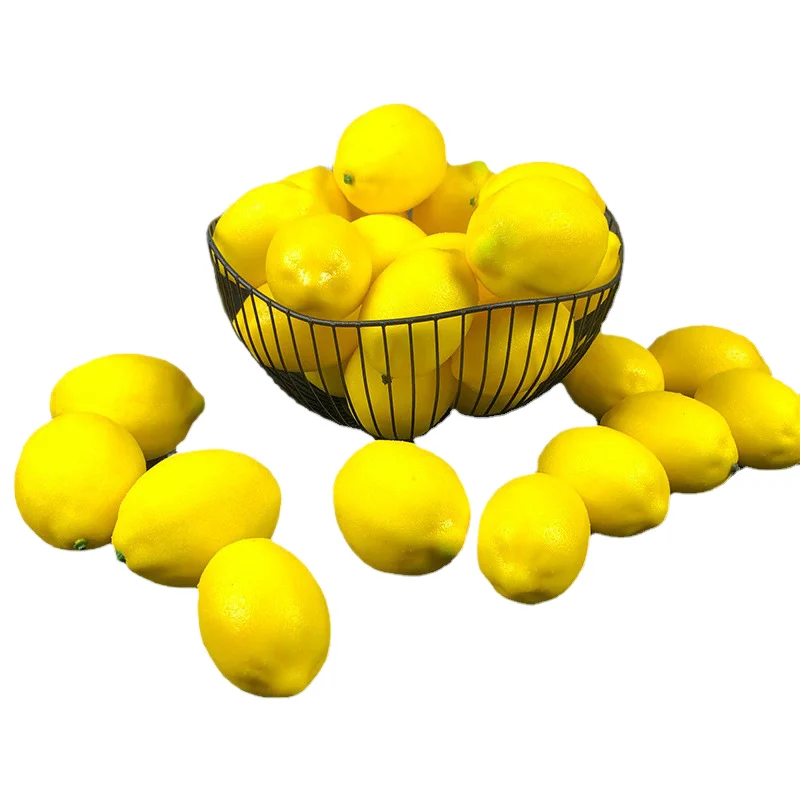 CXQD Прямая продажа с фабрики имитация лимонно-желтых фруктов модель пенопластовый материал реквизит для фотосъемки украшение