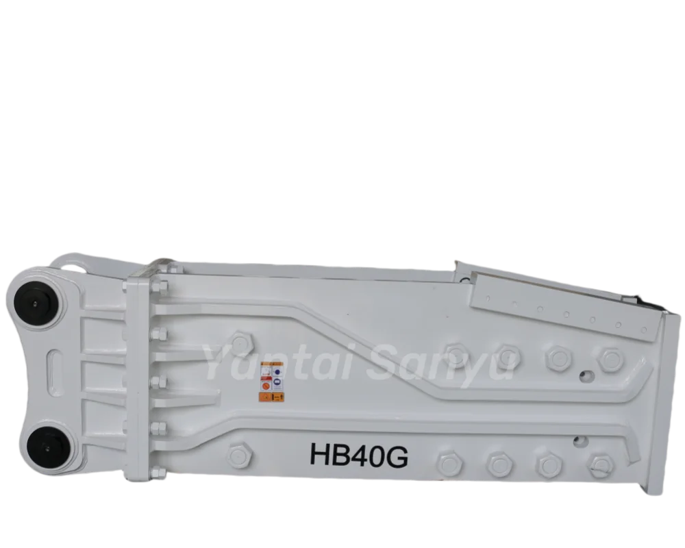 Yantai hydraulic breaker HB40G with 160mm chisel China manufacturer