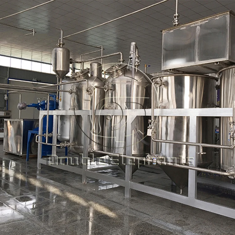 50-100TD Cooking soy sunflower cottonseeds oil refinery plant equipment machinery