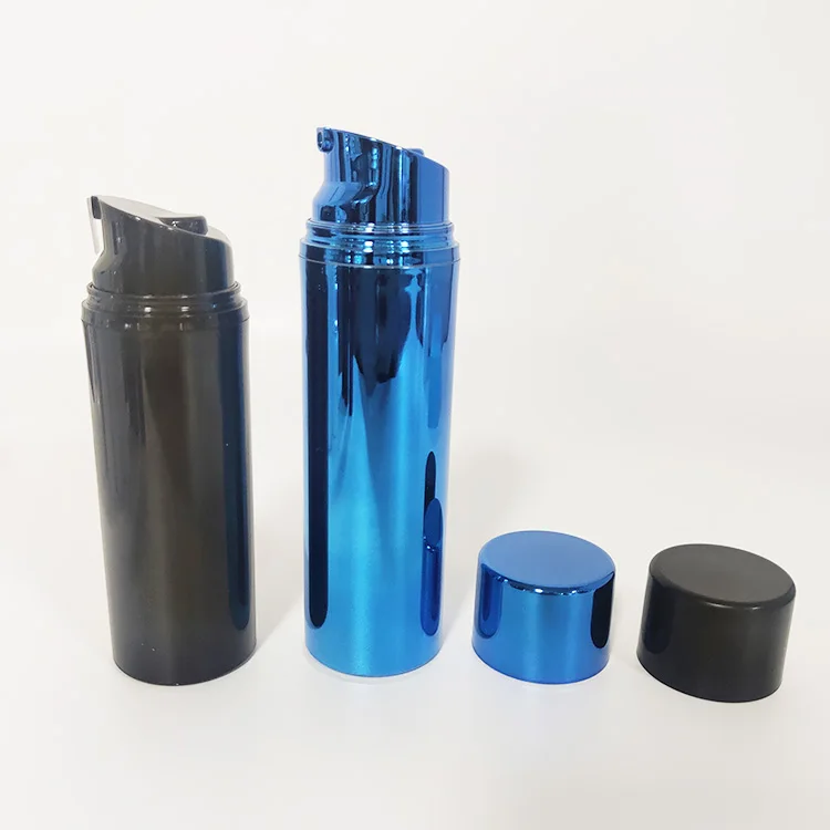 New designed 30ml 50ml 75ml 100ml 150ml 200ml Cosmetic Vacuum Airless Pump Bottle for Face cleanser lotion cream