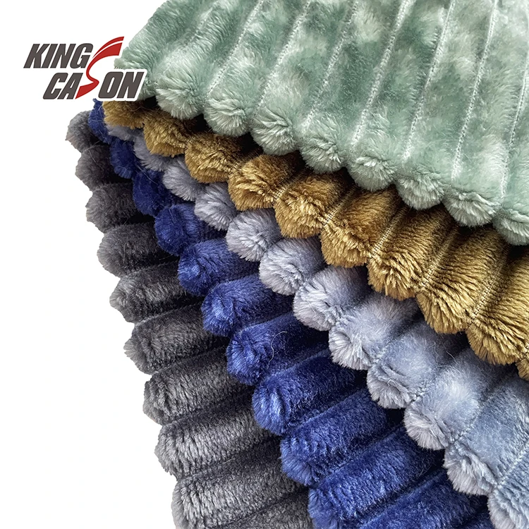 Производитель Kingcason оптовая продажа фланелевая флисовая ткань для пижамных одеял средней толщины из 100% полиэстера