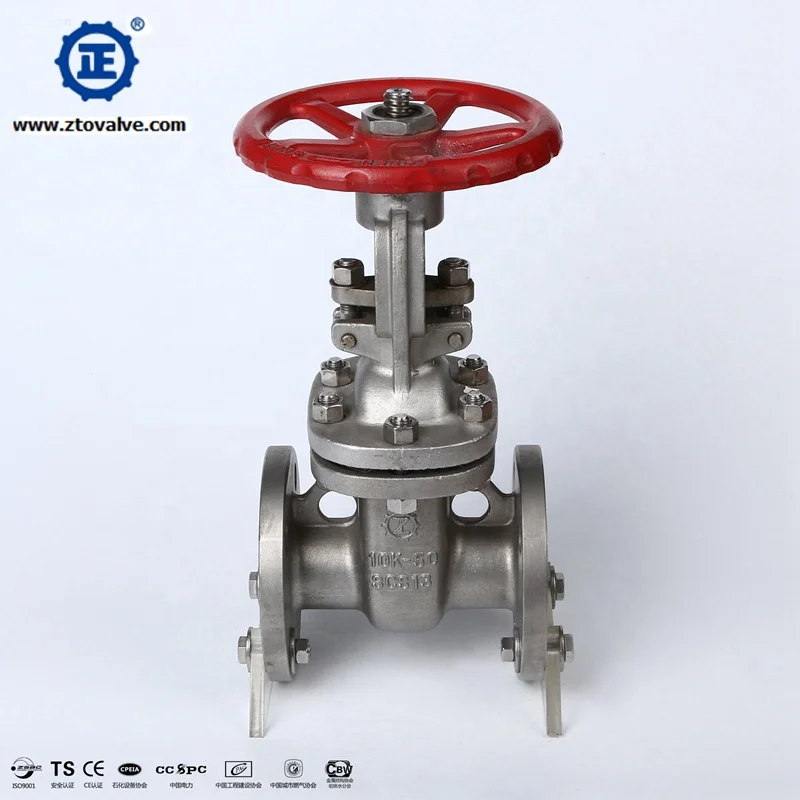 RISING STEM GATE VALVE FLANGED END AISI B16.34 JIS10K