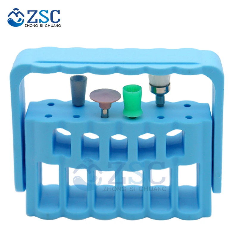Dental Sterilization box for instrument/with 10 holders/autoclavable at high temperature burs holder endo file box