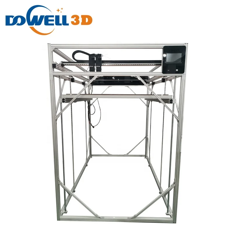 3D принтер Largre для PLA/ PETG/ ABS/нейлоновой печати 1950*1200*1600 мм с автоматическим уровнем промышленного большого
