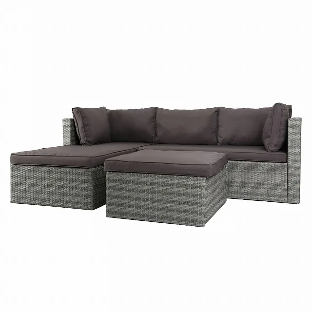 
 Роскошный ткацкий синтетический тростниковый диван, полка из ротанга, диван  