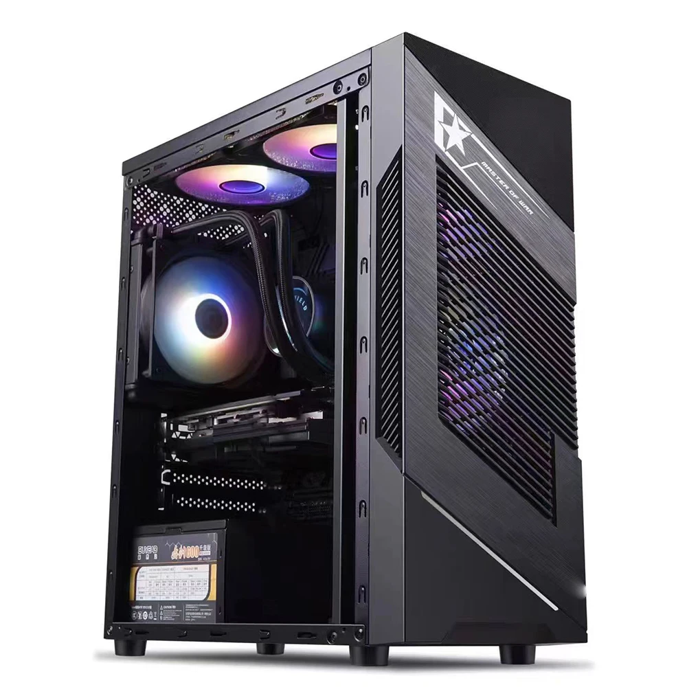 2023 NEW Design Factory Gaming Computer Case ATX PC Case HD USB3.0 Tempered glass computer case & Towers Server Chassis