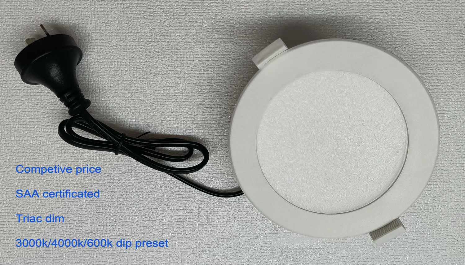 2024 SAA Hot sales ceiling light source dimmable panel light dimmable led ceiling down panel light