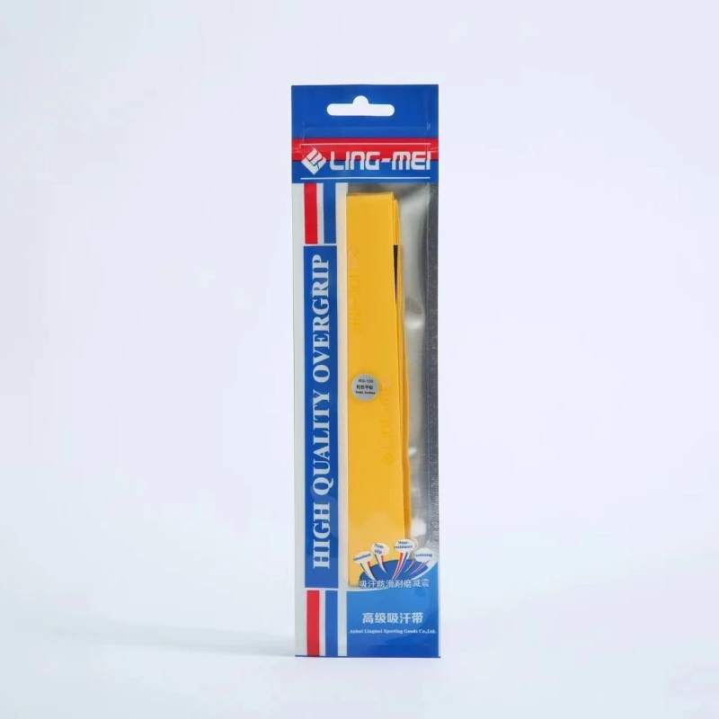 Lingmei Wholesale Badminton Racket  Grip Quality Tennis & Badminton Overgrip Anti slip   Tape Multiple colors BG100