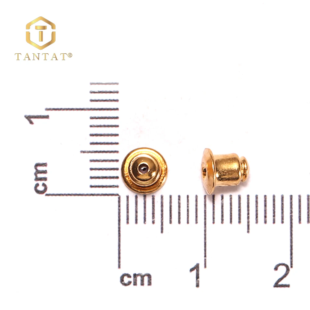 Hottest Bullet Clutches Silver Gold Plated Back Stopper for Post Earrings Jewelry Findings