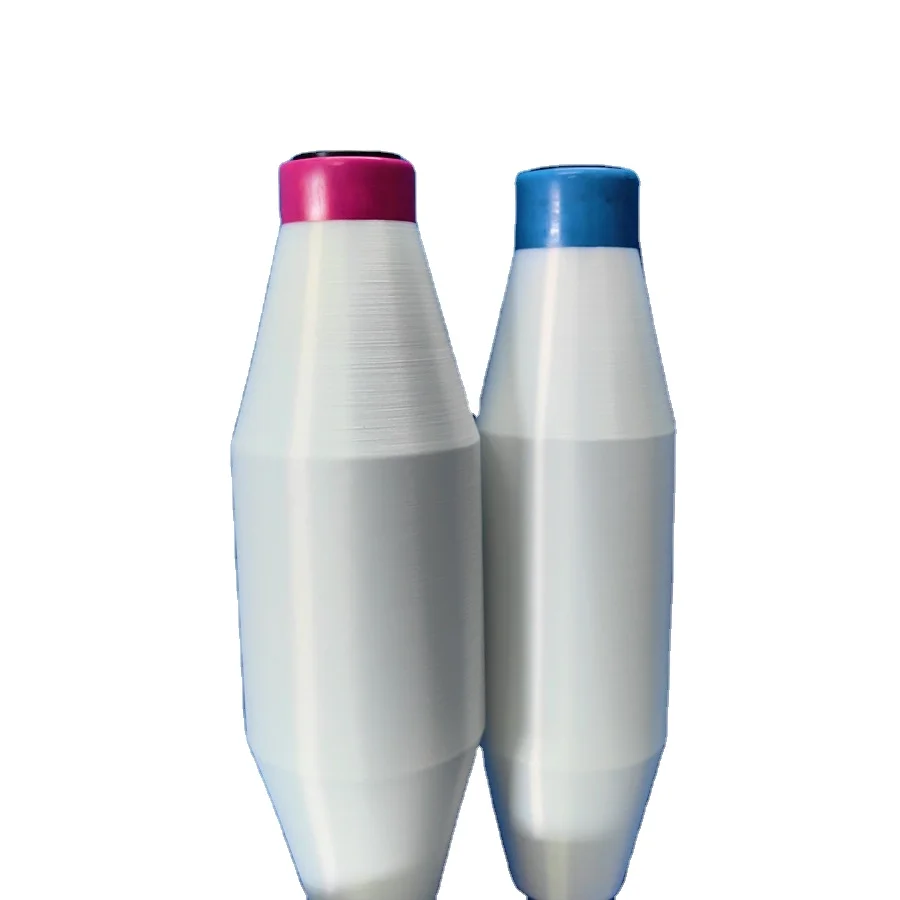 polyester 20d1f textured semi dull monofilament organza yarn polyester 20d1f textured monofilament yarn