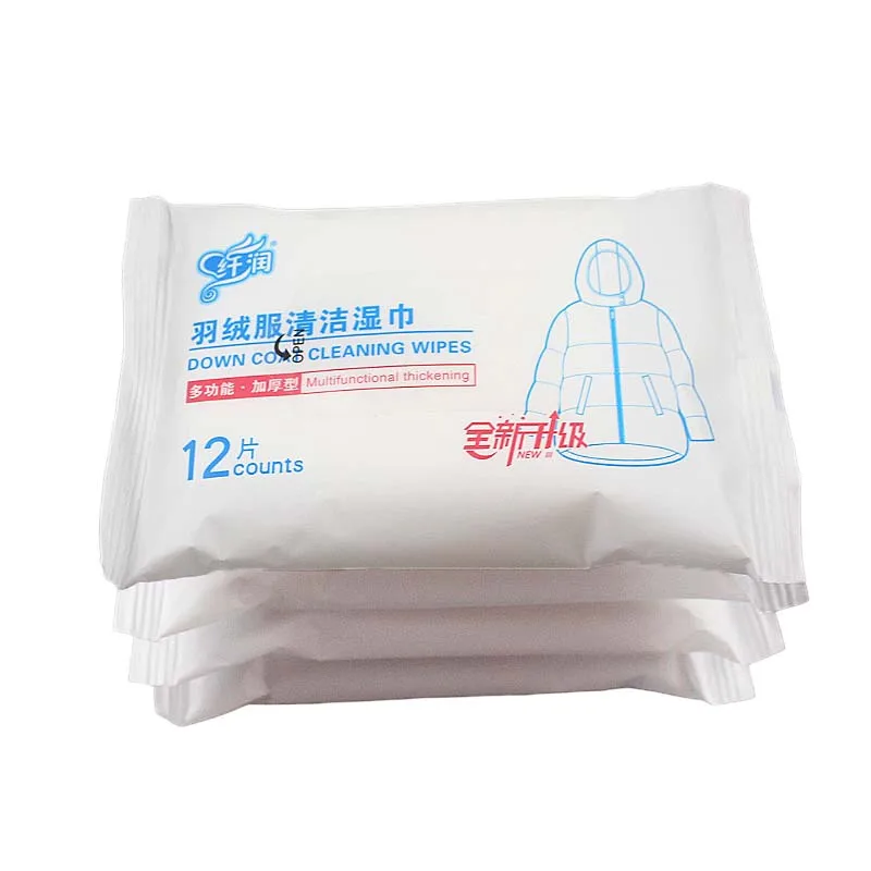 Factory clothes decontamination stain remover wet tissue clothes cleaning wipes