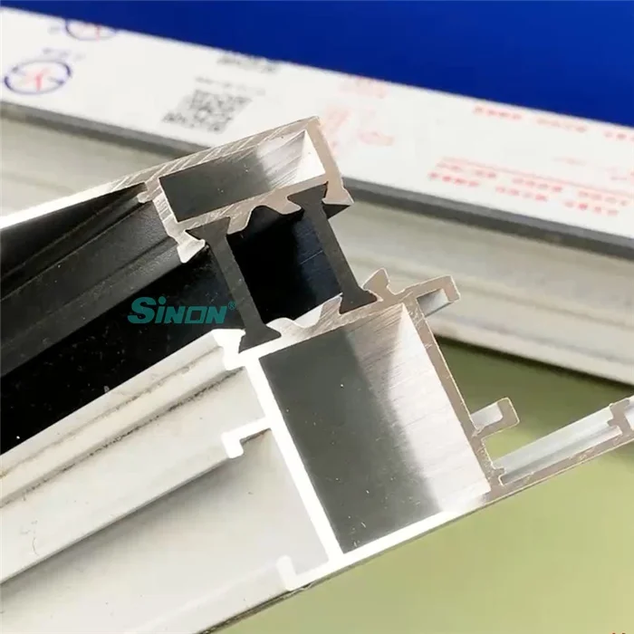 automatic positioning aluminum window profile cutting machinery with 135mm sawing width