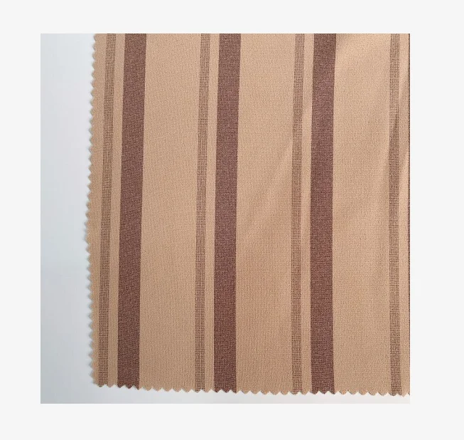 Low price high quality polyester skirt pillow fabric striped fashion duvet cover fabric