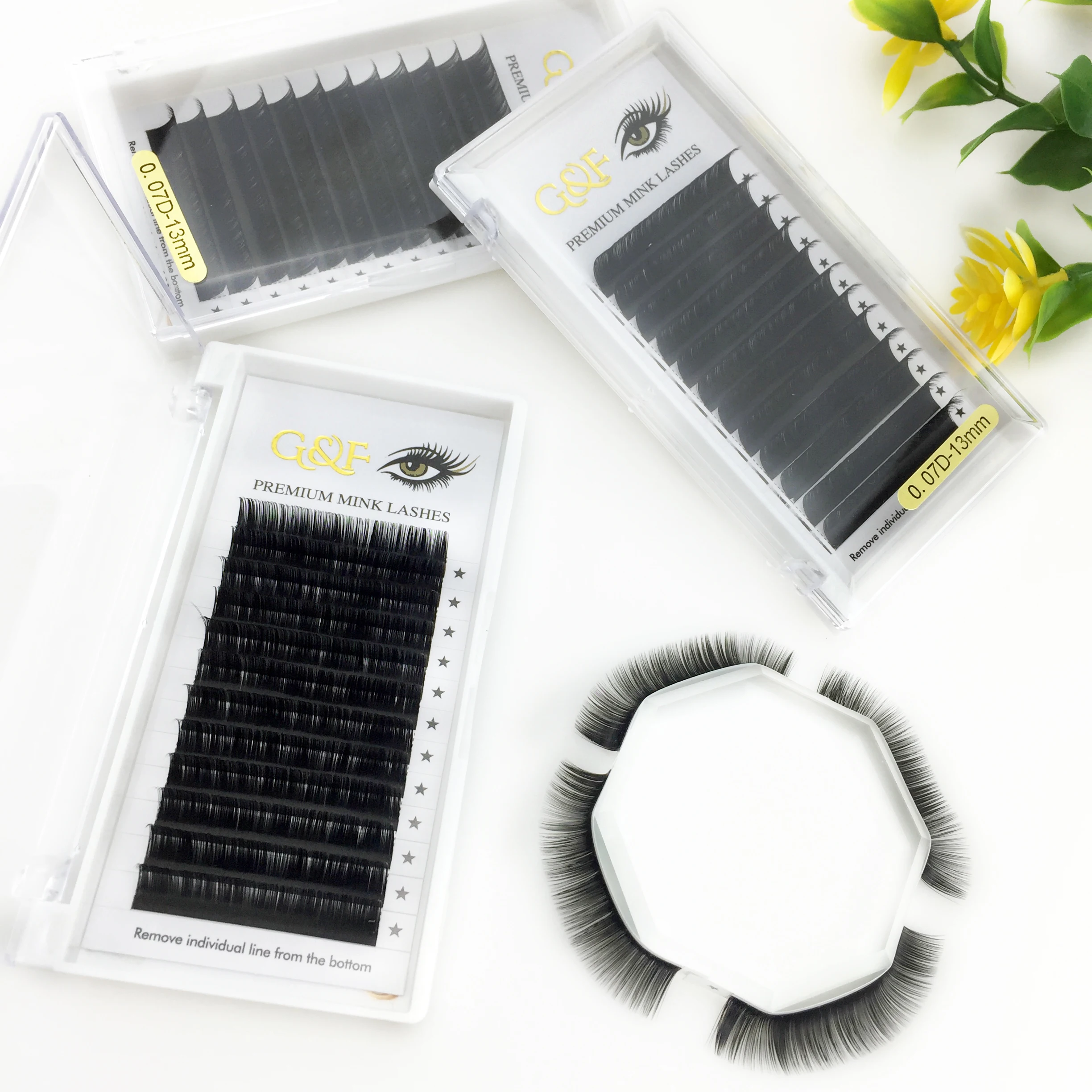 Оптовые поставки от производителя индивидуальные норковые накладные ресницы по более низкой цене товары для наращивания