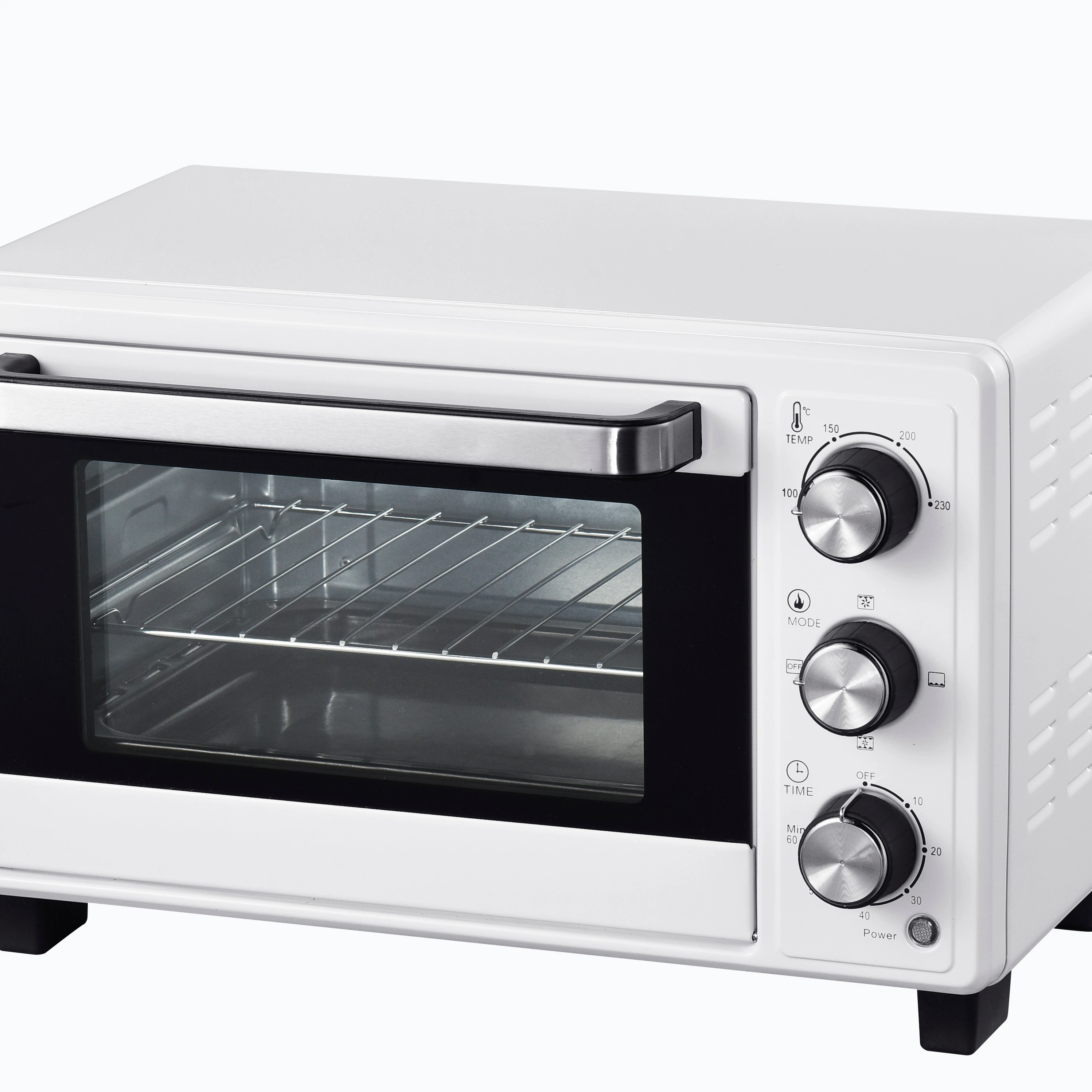 Posida 16L 1400W Convection Oven Electric Oven with Three Adjustable Knobs