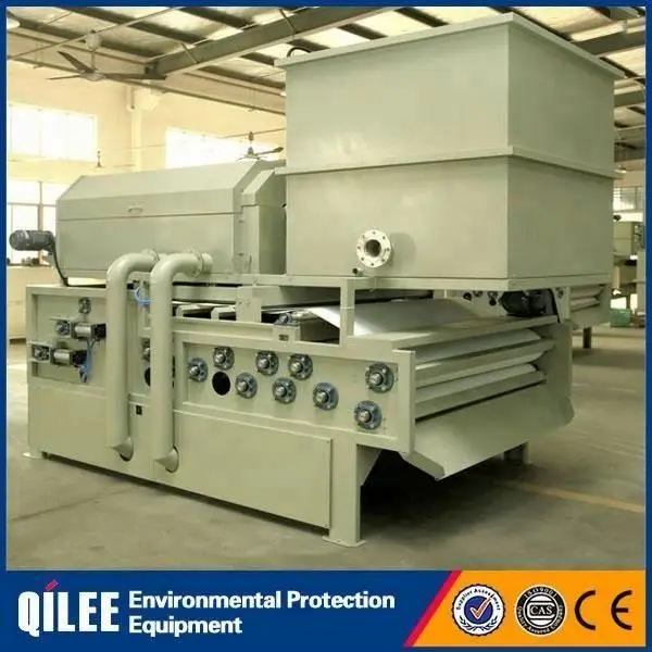 High Working Efficiency Fully Enclosed Belt Filter Press For The Project Of Environmental