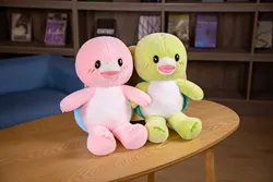 Hot Wholesale Custom Stuffed Soft Cute Lovely Cartoon Birthday Gifts Children Animal Sea Turtle Plush Toy Doll